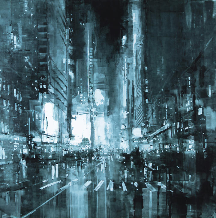 Composition 133, Jeremy Mann, Painting
