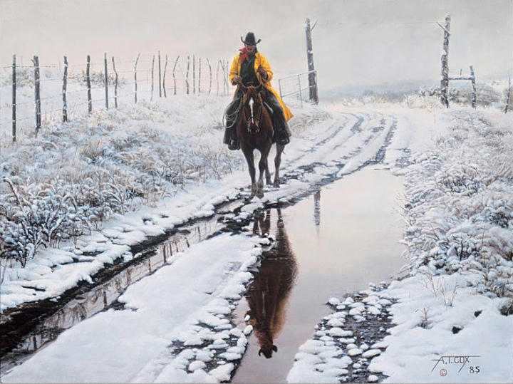 Just About Home, Tim Cox, Painting