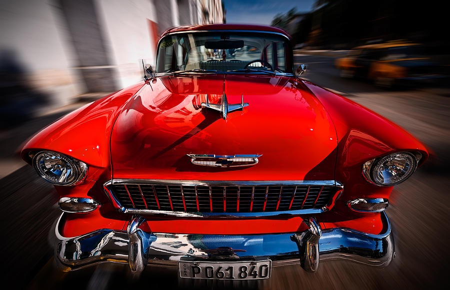 The Red Chevy, Riccardo Mantero, Photograph