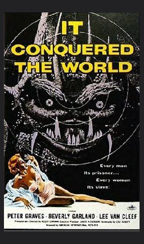 Movie poster for It Conquered the World