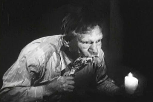 Capture from The Corpse Vanishes: Angel (Frank Moran) in the Dungeon
