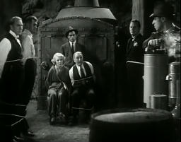 Capture from The House of Secrets (Roland D. Reed, 1936): Everyone Tied-Up in the Dungeon