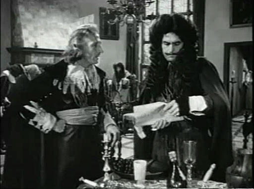Capture from Cardboard Cavalier (Walter Forde, 1949), King Charles II (Anthony Hulme)
