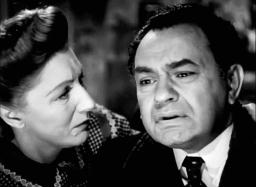 Capture from The Red House: Edward G. Robinson (Pete Morgan) and Judith Anderson (Ellen Morgan)