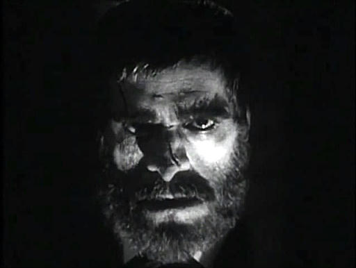 Capture from The Old Dark House (James Whale, 1932), Boris Karloff (Morgan)