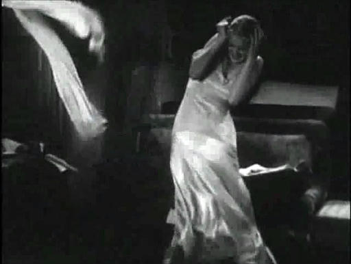 Capture from The Old Dark House (James Whale, 1932), Gloria Stuart (Margaret Waverton)